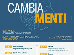 XVIII Forum dei Giovani Commercialisti: CambiaMenti