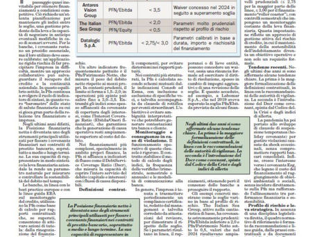 Posizione Finanziaria Netta: effetto domino sul rating credito