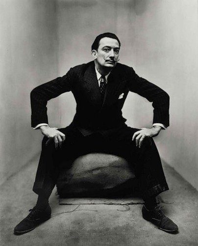 Il famoso angolo di Irving Penn: ritratto di Dalì
