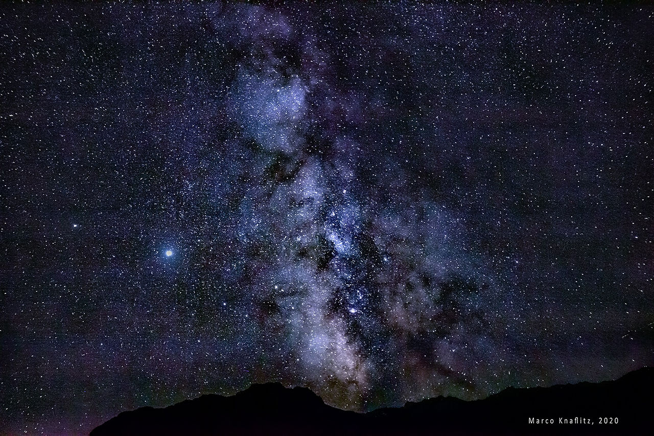 fotografare la Via Lattea