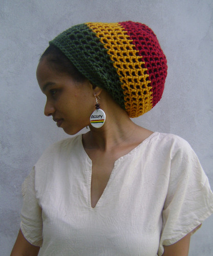 ILA Dread Nett Rasta Crochet Tam 