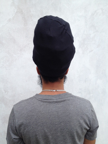 Black Unisex Loc Cap | iloveafrikadesigns