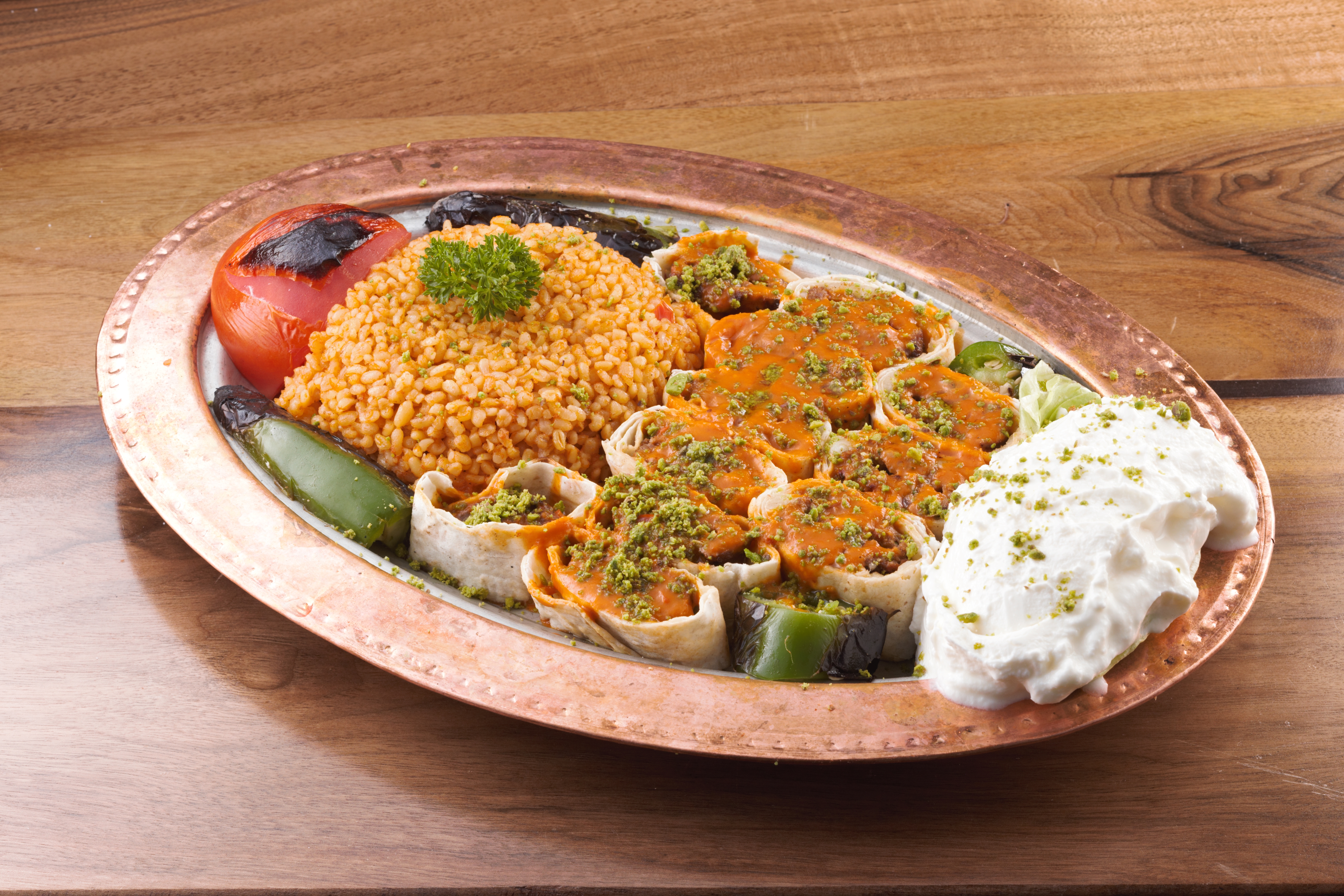 Arranged Food and Objects