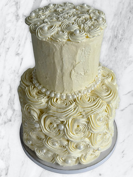 Two-Tier wedding cake