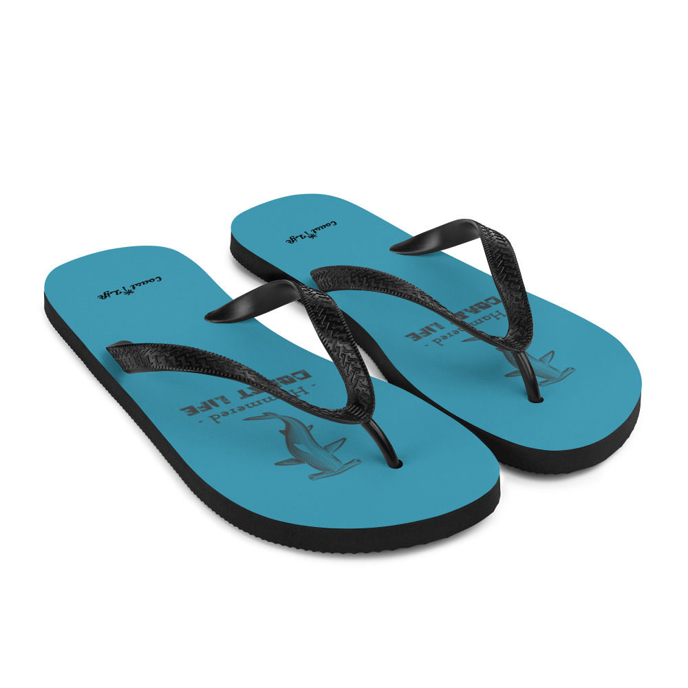 Coast Life Hammered Flip-Flops