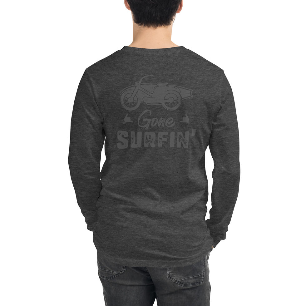 Thumbnail: Coast Life Gone Surfin' Unisex Long Sleeve Tee