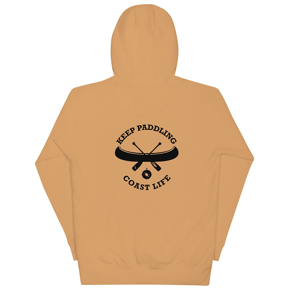 Thumbnail: Coast Life Keep Paddling Unisex Hoodie