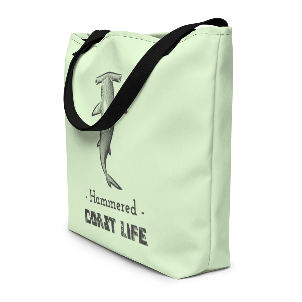 Coast Life Hammered Design Beach Bag