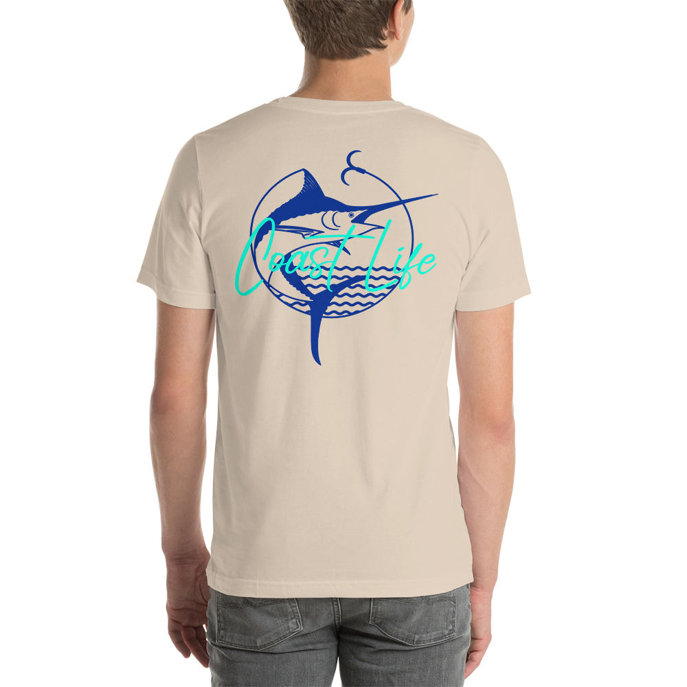 Coast Life Marlin Blue/Aqua T-Shirt