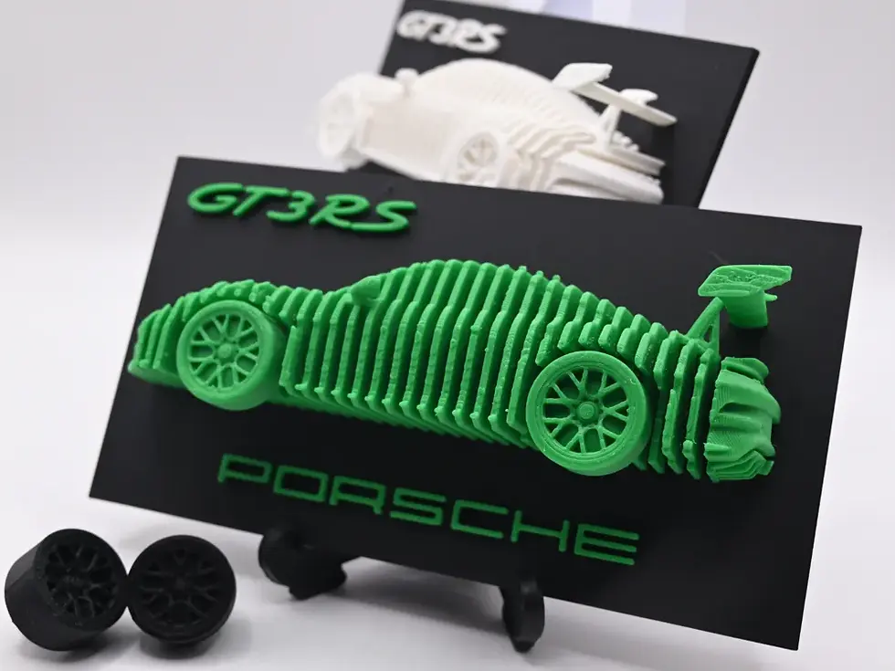 Thumbnail: Porsche 911 GT3 RS Layered Sculpture