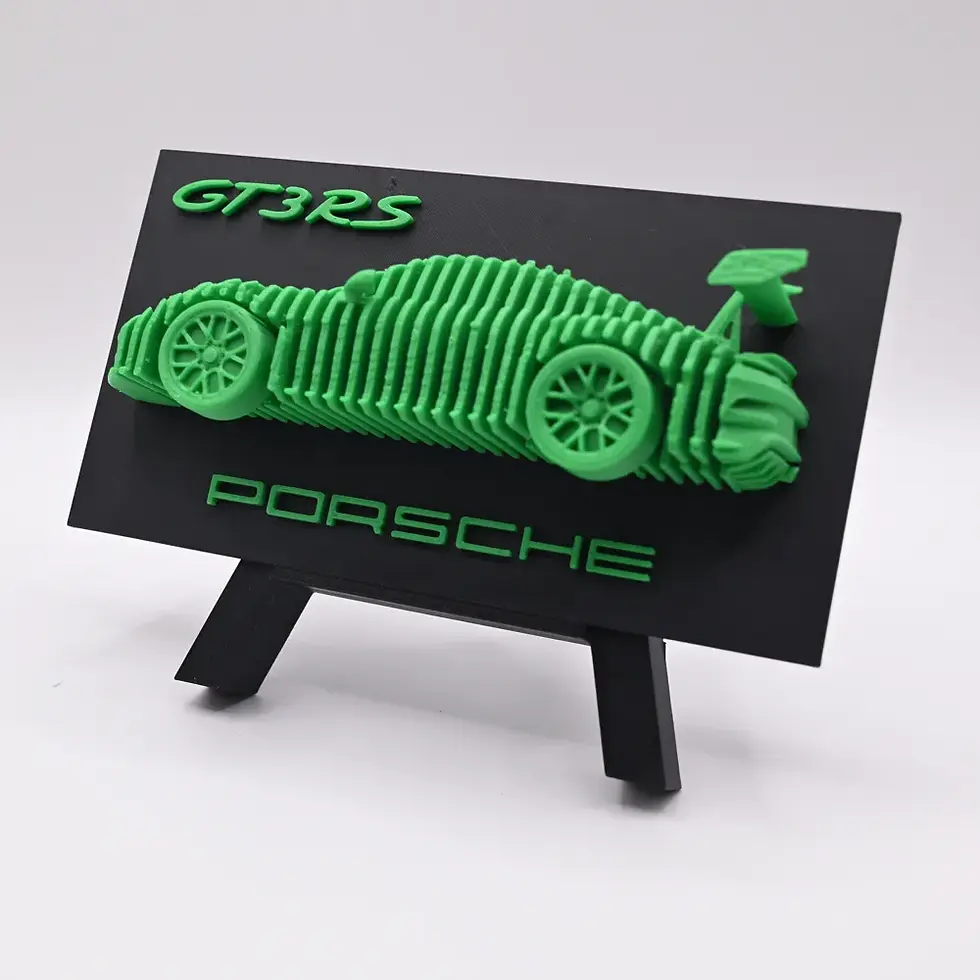 Thumbnail: Porsche 911 GT3 RS Layered Sculpture