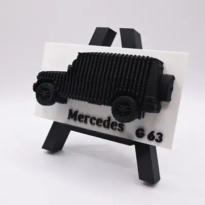 Thumbnail: Mercedes G63 Layered Sculpture