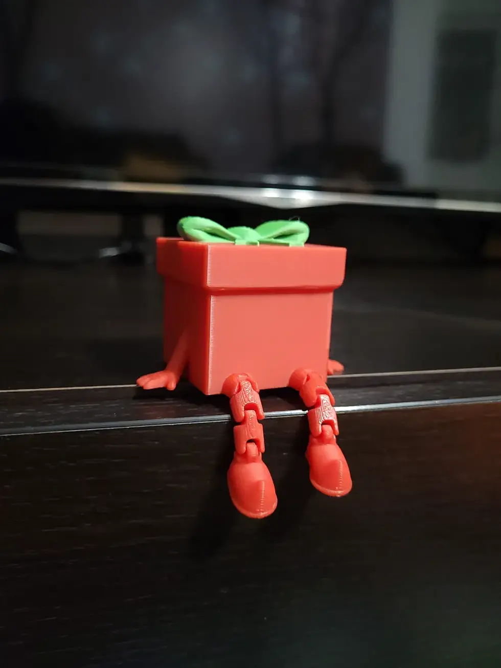 Thumbnail: Christmas Gift Box with hands and Articulated feet