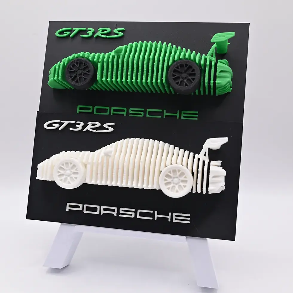 Thumbnail: Porsche 911 GT3 RS Layered Sculpture