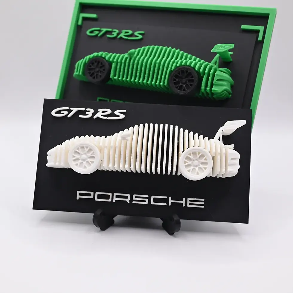 Thumbnail: Porsche 911 GT3 RS Layered Sculpture
