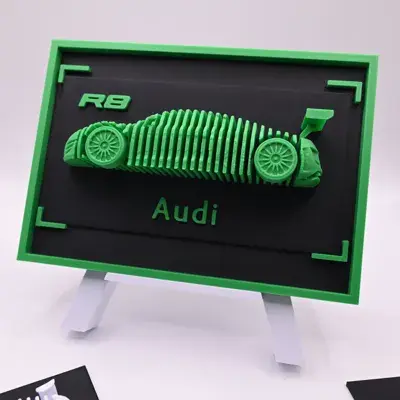 Thumbnail: Audi R8 GT Layered Sculpture