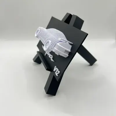 Thumbnail: Toyota Supra V12 Layered Sculpture