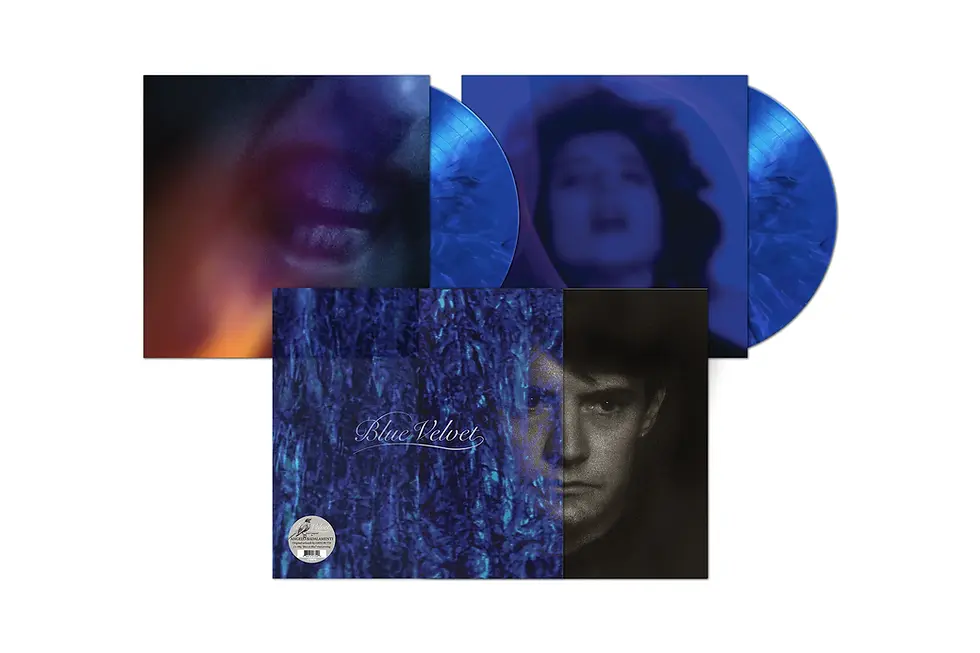 Thumbnail: The ROBIN Recursive Drawing from the Blue Velvet LP release from Coda