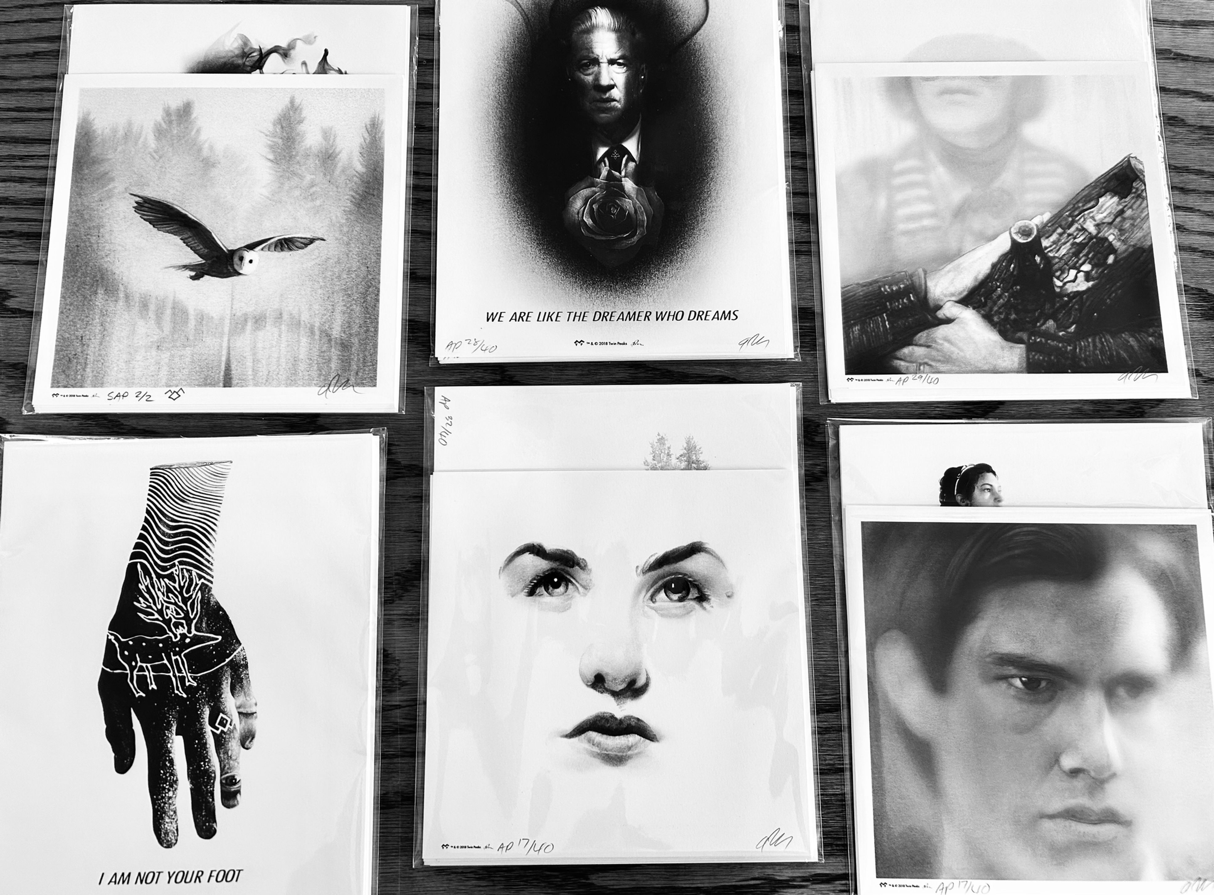 (MYSTERY SET A) A TWIN PEAKS INTERPRETATION AP giclee