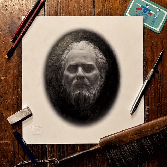 SEVERANCE 2: "Kier" original graphite drawing