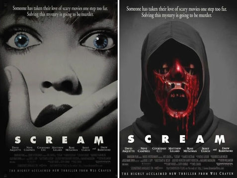Tien originele horrorfilmposters herontworpen met AI-app