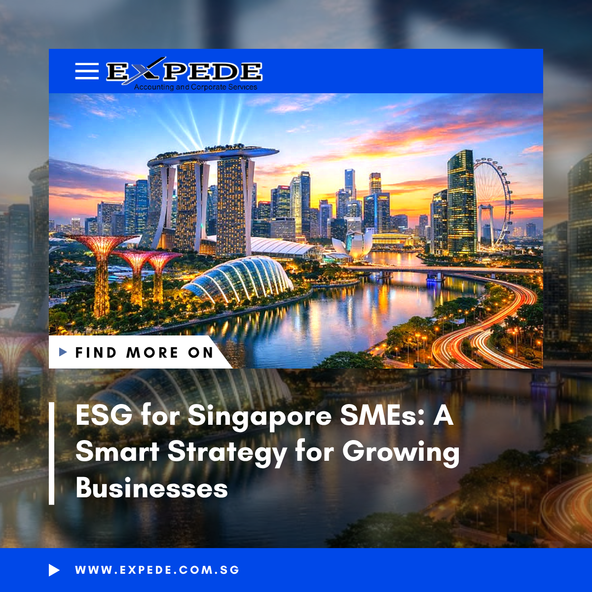 ESG for Singapore SMEs: A Smart Strategy for Growing Businesses