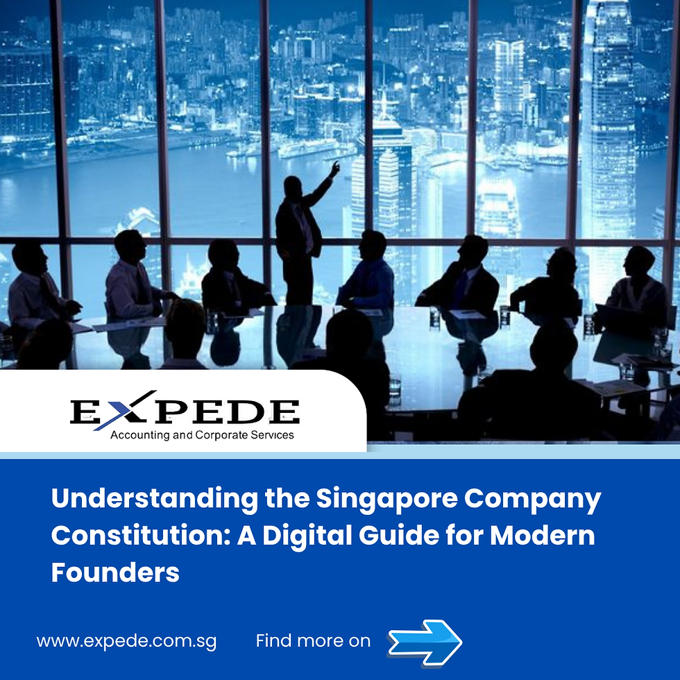 Understanding the Singapore Company Constitution: A Digital Guide for Modern Founders