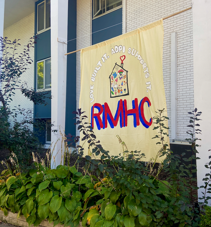 Building with RMHC banner