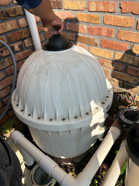 Old Pool Filter Milton, Florida