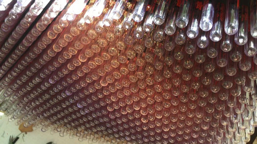 Flask LED array