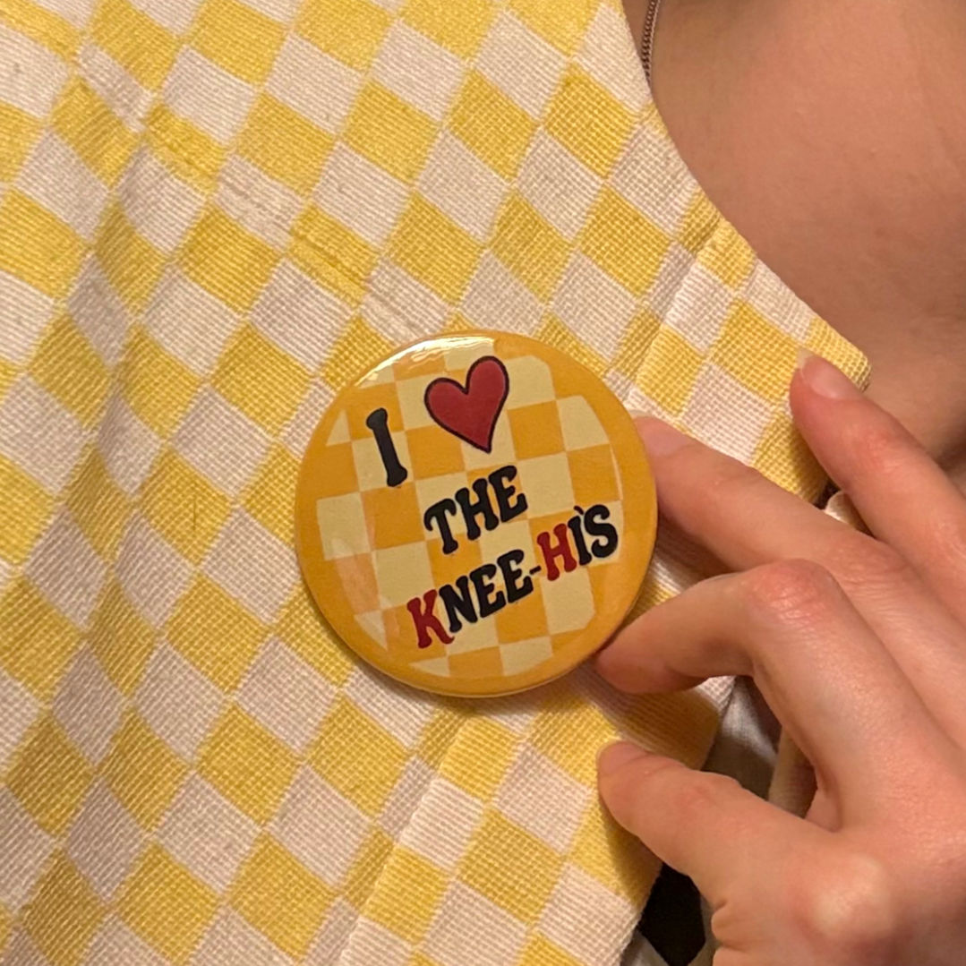 'I Love The Knee-Hi's' Button