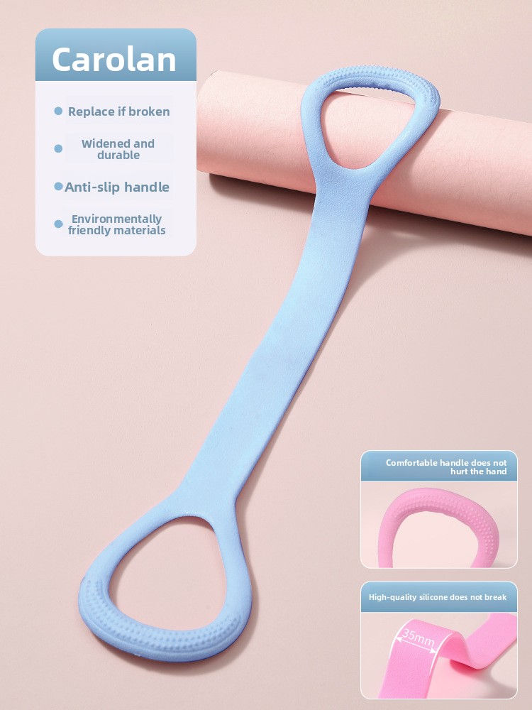 Thumbnail: Eight-character Tensioner Open Back Fitness Women's Stretch Belt Stretch Belt Ex