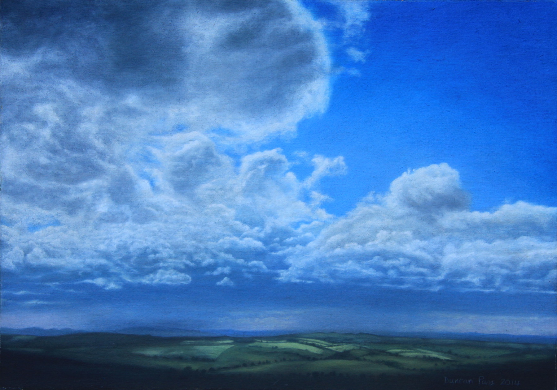 The View from Wooler, Northumberland