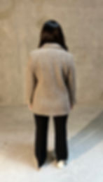 Miniatyrbilde: Mella ull blazer brunmix