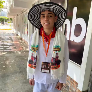Alejo Rojas es finalista del Festival de la Leyenda Vallenata en la categoría juvenil