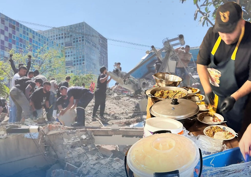 A Cali, llegó el comedor comunitario con ciudadanos de Cáqueza y Une que cocinarán para damnificados y socorristas