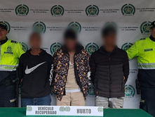 En la vía antigua al Llano, cuatro capturados por secuestro y hurto a viajeros entre Chipaque y Bogotá