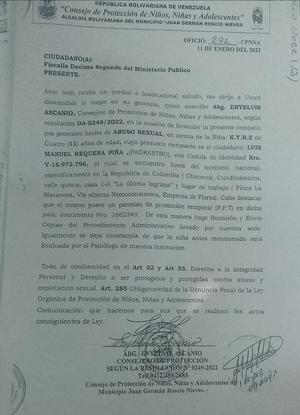 📸 Denuncia en Venezuela