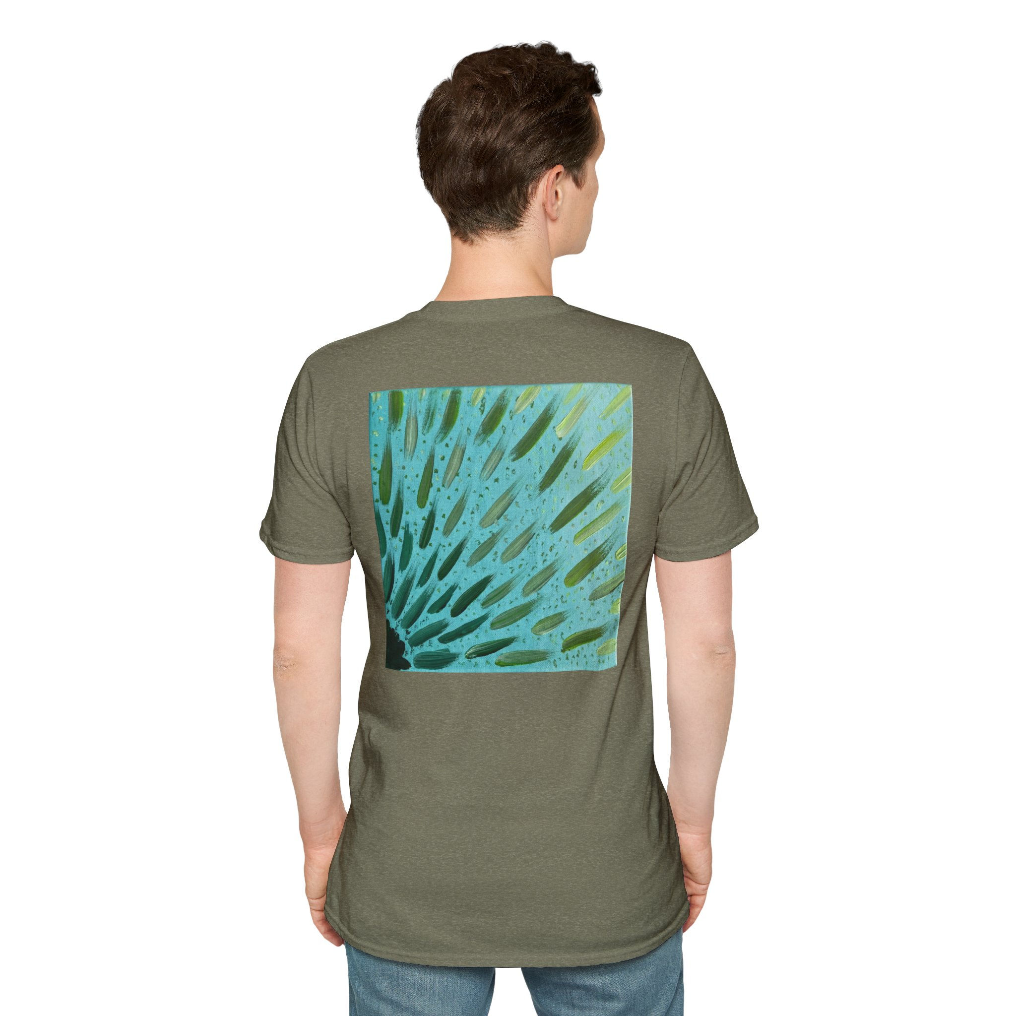 Tee Shirt Cotton Super Sun Green