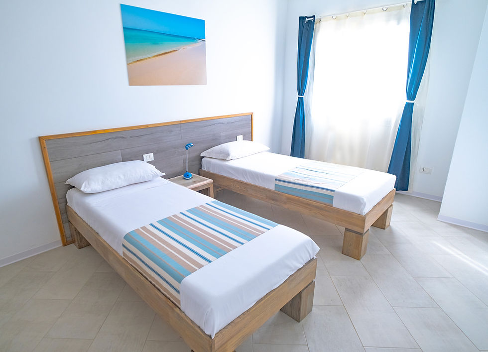 Superior Suite Apartment Bedroom 2 single beds