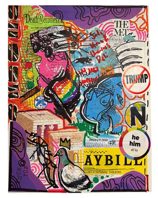 A collage piece about NYC.