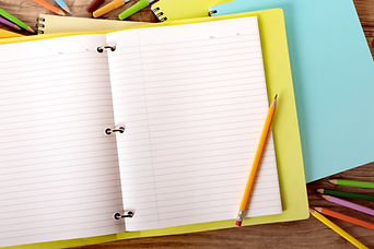 Caderno escolar