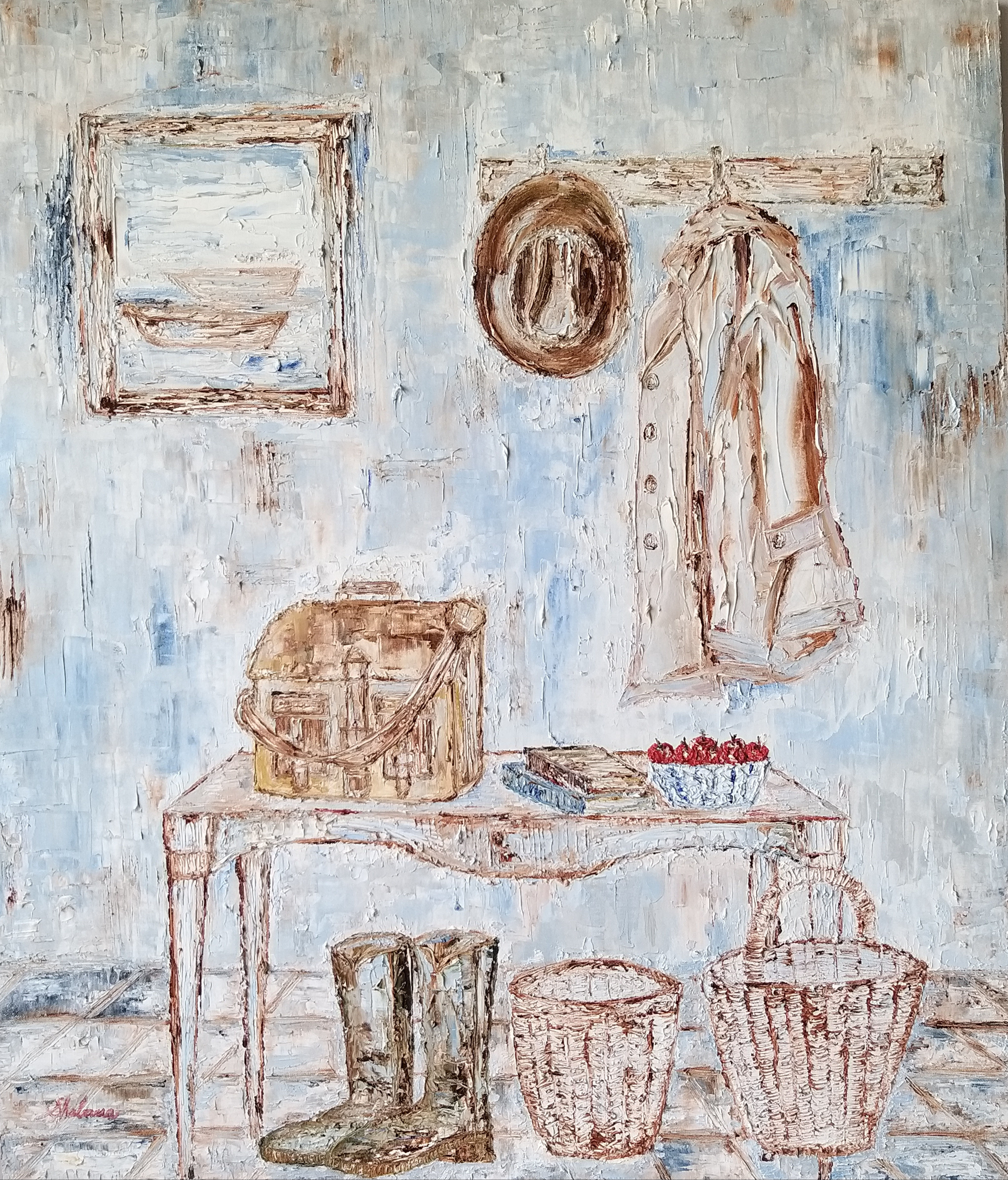 A Man’s Room painting