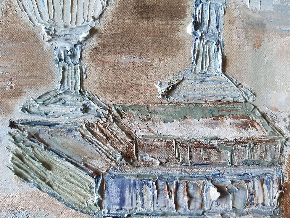 Thumbnail: Books in contemporary still life painting