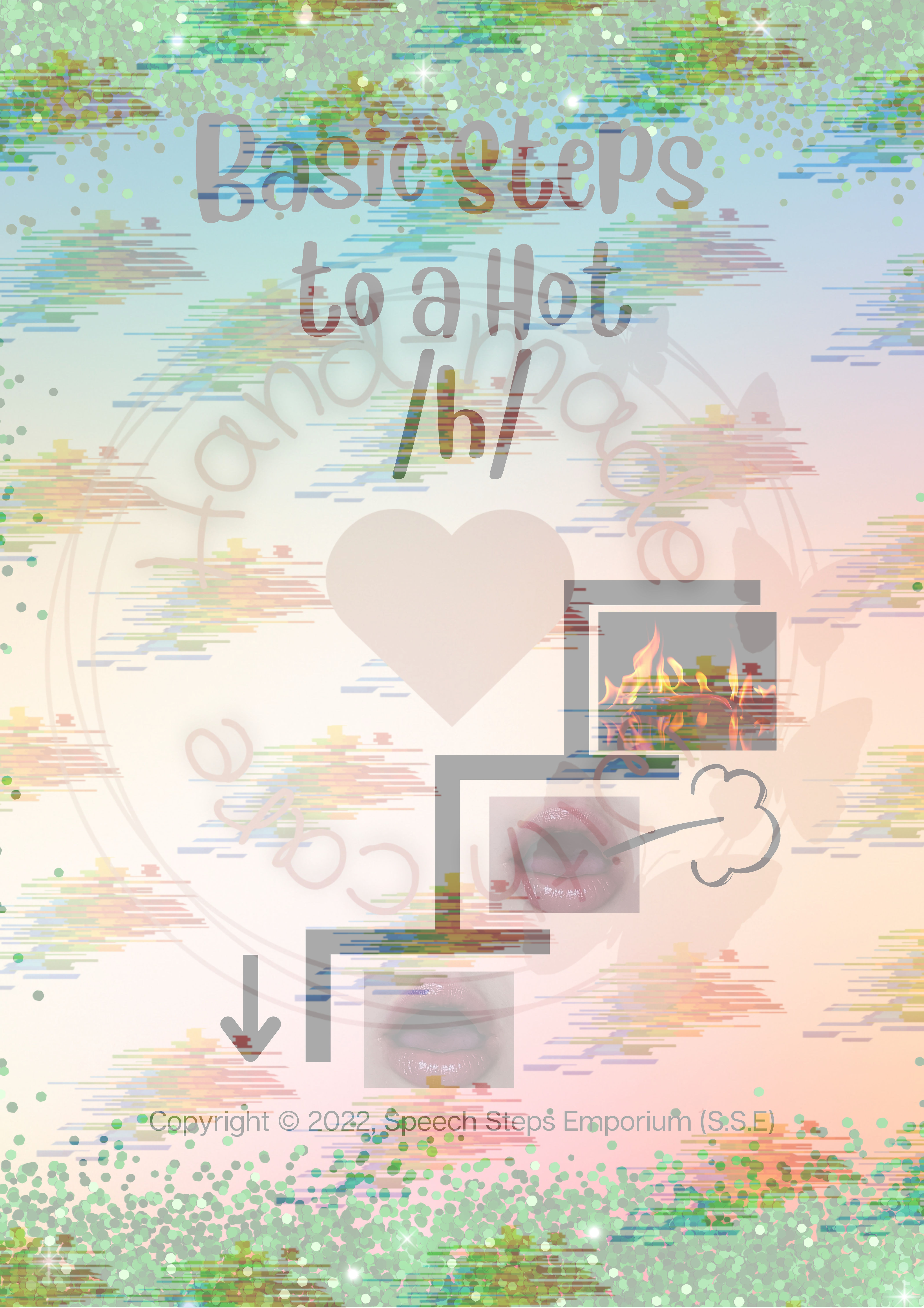 Basic Steps Articulation Cards - Initial H