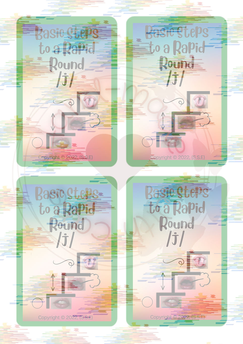 Thumbnail: Basic Steps Articulation Cards - Final J