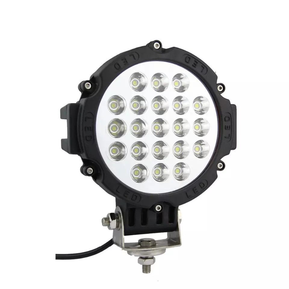 Thumbnail: 63W LED Car Spot Lights- Black