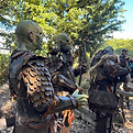Orc prosthetics BTS
