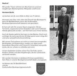 Hermann Bocht Traueranzeige