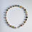 Miniatura: 7.03cts Natural multicolour tourmaline Silver/ Gold adjustable bracelet